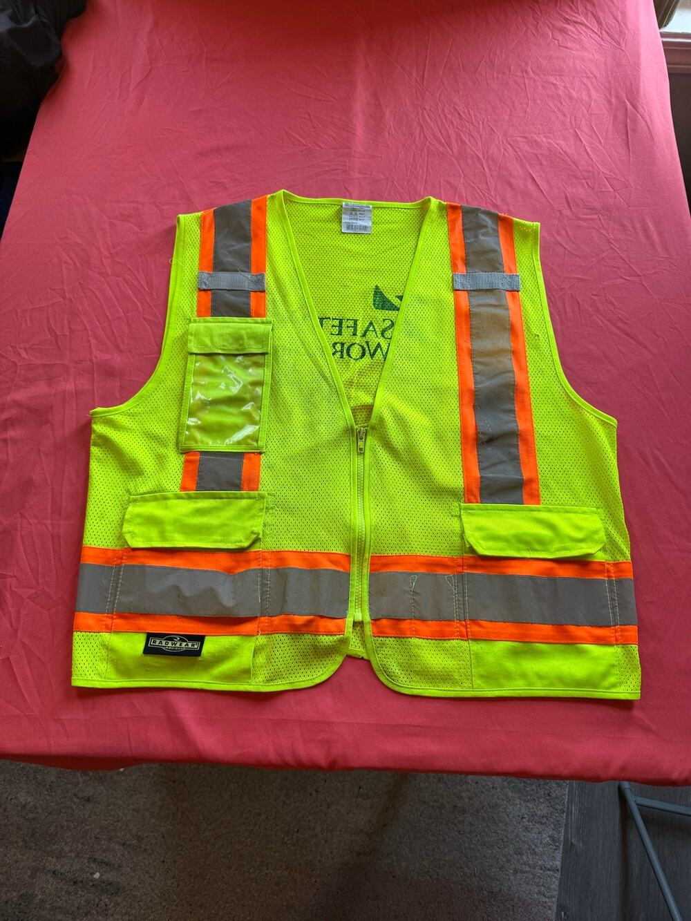 Radians Type R Class 2 Two-Tone Surveyor Safety Vest - Size L